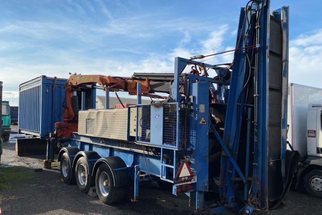Použitý Iná s & ü D65 O-600 mobilná štiepacka dreva, na predaj — foto 3