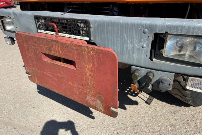 Renault MIDLINER M210.14 4X4 hákový natahovac kontajnerov, orig km, EURO 2, manuál VIN 943