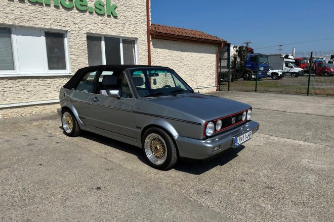 Volkswagen Golf Cabrio 1,8 GTI manuál VIN 888