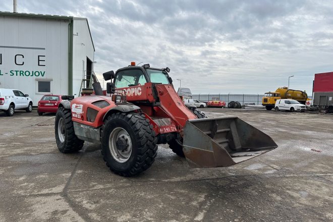 Manitou MLT 634 teleskopický celný nakladac 4×4, VIN 210