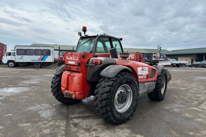 Manitou MLT 634 teleskopický celný nakladac 4×4, VIN 210