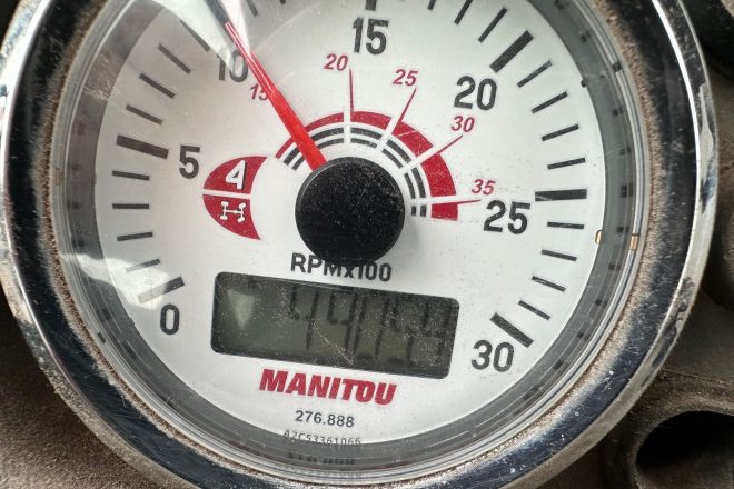 Manitou MLT 634 teleskopický celný nakladac 4×4, VIN 210