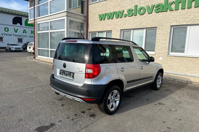 Škoda Yeti TSi 1,8 4×4 benzín VIN 545