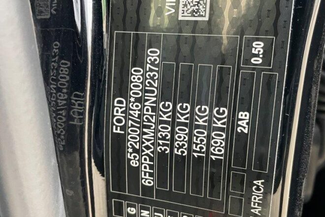 Ford Ranger RAPTOR 2,0 TDCi AWD automat 10 st 4×4 VIN 730