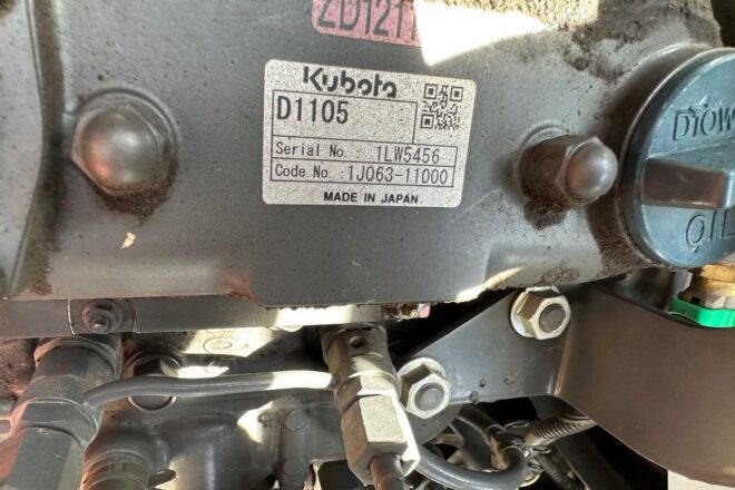 Kubota kosacka s otácaním na mieste ZD 1211R VIN 415