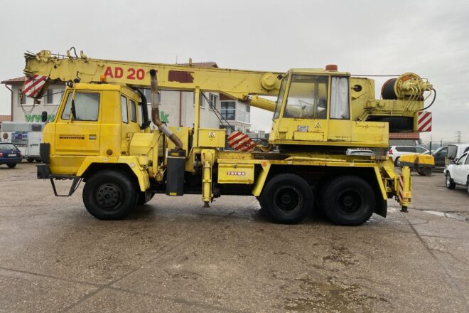 Tatra 815 P 14 AD 20T autožeriav 6×6 manuál VIN 323
