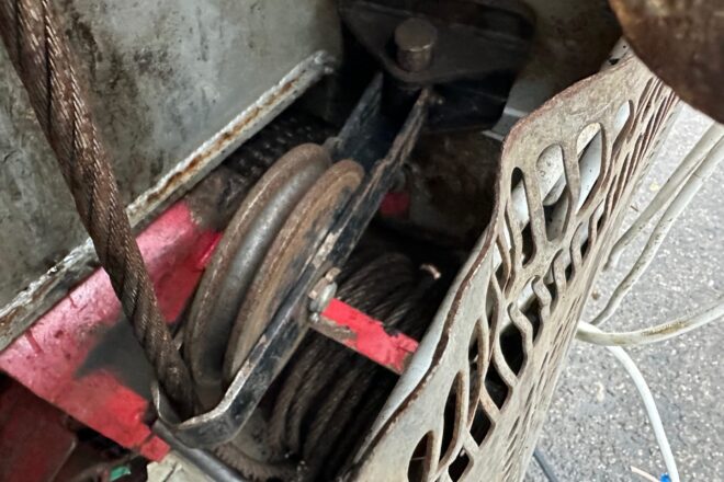 Použitý Trojbodový upínací naviják na traktor, na predaj — foto 2