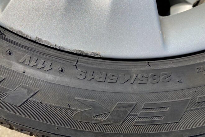 Použitý Disky BMW X5 s pneu Bridgestone Dueler H/P Sport 2 ks 255/50 R19 dezén 5mm a 2 ks 285/45 R19 dezén 2mm, cena: 400€ / sada, na predaj — foto 3