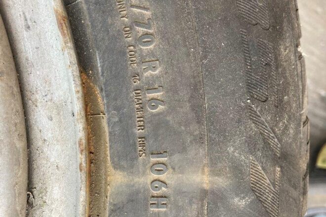 Použitý Pneumatiky General Grabber GT 235/70 R16, 4ks na disku Navarra, cena: 100€ / sada, na predaj — foto 2