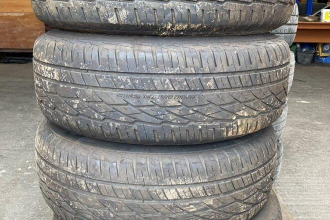 Použitý Pneumatiky General Grabber GT 235/70 R16, 4ks na disku Navarra, cena: 100€ / sada, na predaj — foto 3