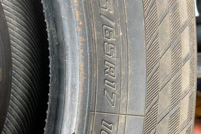Použitý Yokohama W Drive V905. 225/65 R17 102H. 4 ks, dezén 3mm, cena: 50€ / sada, na predaj — foto 2