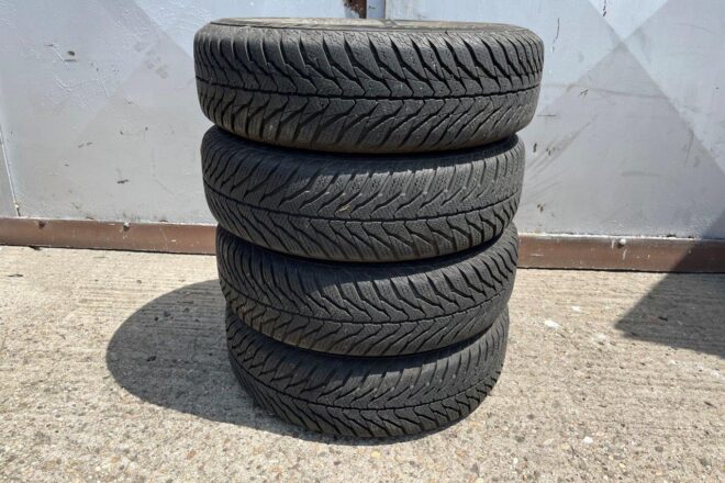 Matador Sibir Snow 165/70 R 14 T , 4 ks na diskoch , dezén 80%