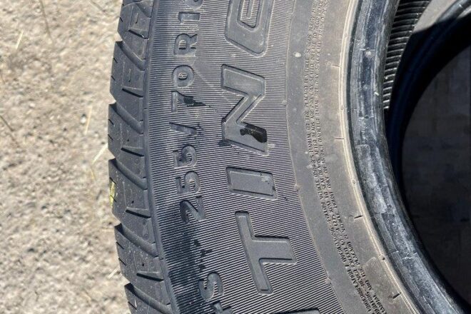 CONTINENTAL CROSSCONTACT 255/70 R16, stav pneu 50%, 12ks,