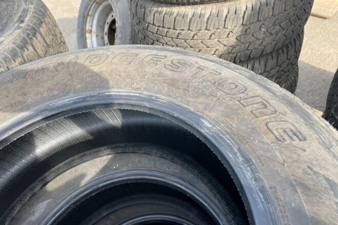 Použitý pneu BRIDGESTONE 265/65R17 112S 31 ks M+S rok 2021, na predaj — foto 4