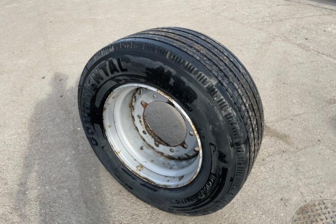 Použitý CONTINENTAL HTR 385/55 R22,5 s diskom, 1ks, stav pneu 100%. cena: 450€, na predaj — foto 4