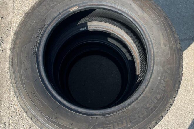 Použitý Hankook Ventus Prime3 195/65 R 15 91H, 2 ks, dezén 40% CENA : 20 EUR/kus, na predaj — foto 2