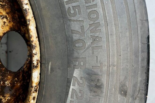 Continental HSR 2 315/70 R 22,5 na disku , dezén 50%