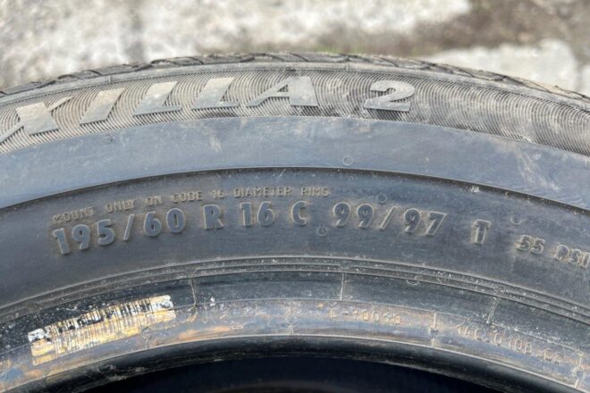 Použitý Matador Maxilla2 195/60 R 16 C, 4 ks, dezén 90%, CENA : 30 EUR / kus, na predaj — foto 2