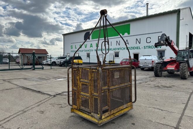 Použitý Závesný pracovný kôš, CENA: 2.500,-EUR, na predaj — foto 4