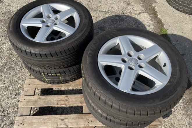 Dunlop SP Sport 01 235/55 R17 99V 4 ks na ALU diskoch Audi 7