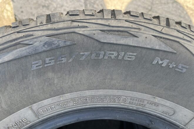 Použitý Cooper Discover A/T3 Sport2 255/70 R 16, 4 ks, dezén 20%, CENA : 30 EUR / KS, na predaj — foto 2