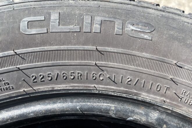 Použitý Nokian cline 225/65 R16 C, 4 ks, dezen 30%, 30 EUR / KS, na predaj — foto 2
