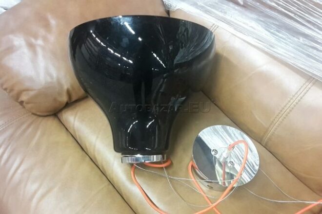 Použitý Barová lampa sklenená, 9 kusov, na predaj — foto 2