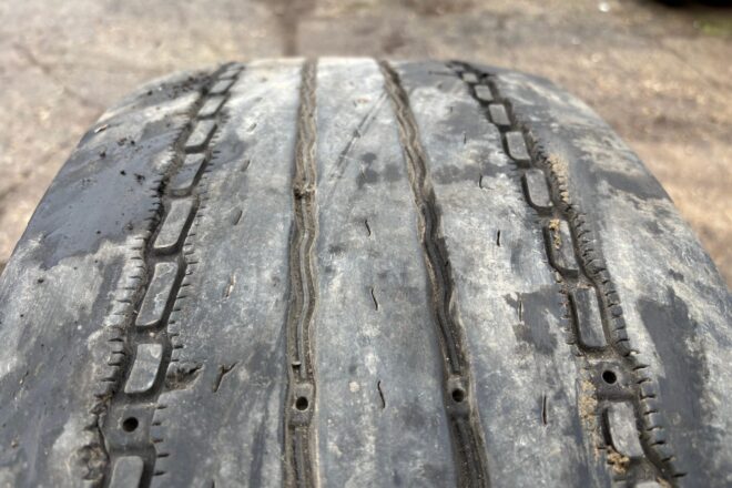 Použitý Michelin Xline Energy 316/70 R22,5 na disku, 1 ks , dezén 10% B17, na predaj — foto 3