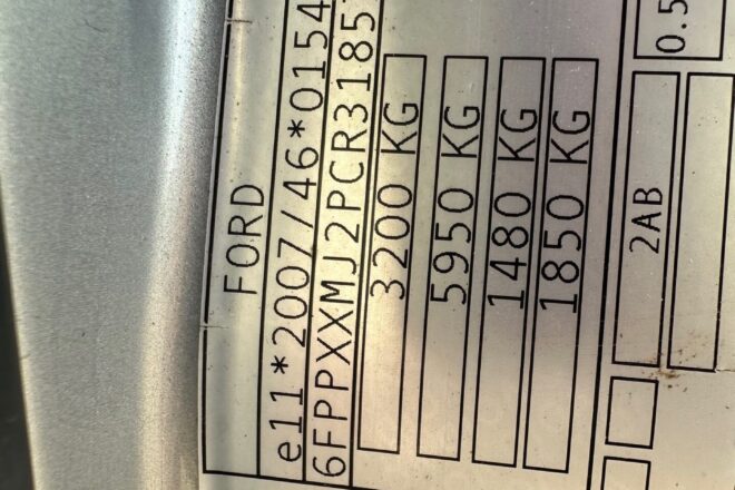 Ford Ranger 2,2 TDCI 4×4 VIN 857