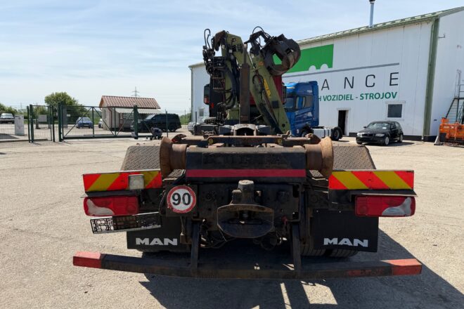 MAN TGS 26.440 6×4 hákový naťahovač kontajnerov + HR LOGLIFT F/115 VIN 668