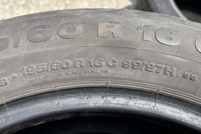 Continental VancoContact 2 195/60 R16 C, 4ks, dezen 50% F4