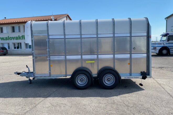 IFOR WILLIAMS TA35 vozík na prepravu dobytka a koní NEW NOT REGISTRED VIN 240