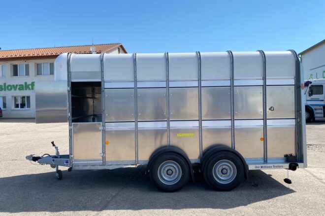 IFOR WILLIAMS TA35 vozík na prepravu dobytka a koní NEW NOT REGISTRED VIN 240