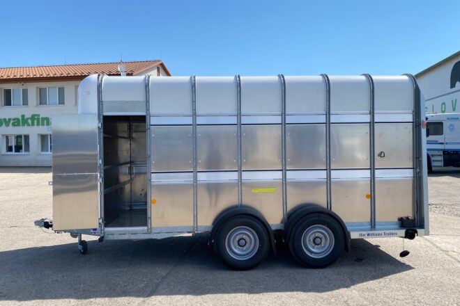 IFOR WILLIAMS TA35 vozík na prepravu dobytka a koní NEW NOT REGISTRED VIN 240