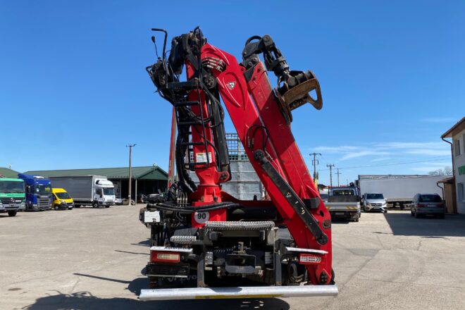 Volvo 13.500 FMX AdBlue woodtruck, 6×6, crane, E6, 018