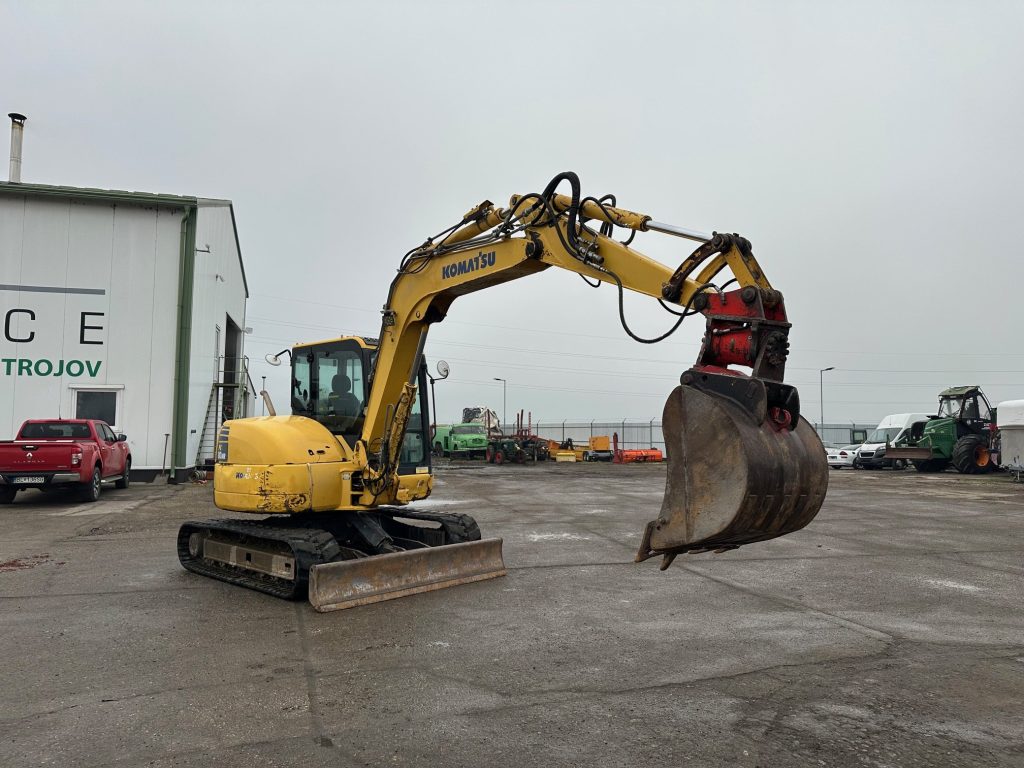 Komatsu PC 80 MR-3 excavator vin 112