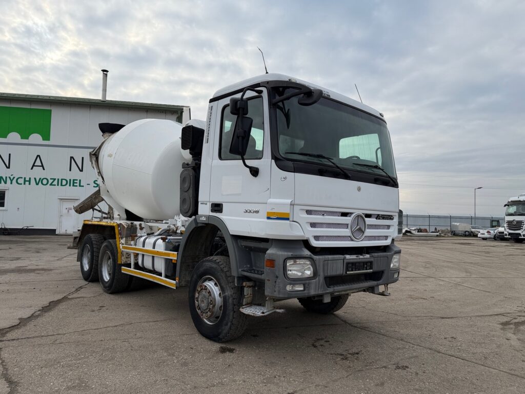 MERCEDES-BENZ actros 6x6 betonmixer 7m3 E5 VIN 947