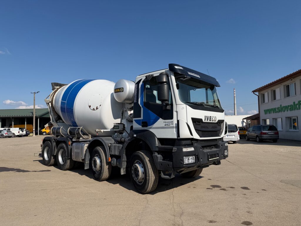 IVECO TRAKKER 410 betonmixer 10m3 8X4 E6 VIN 514
