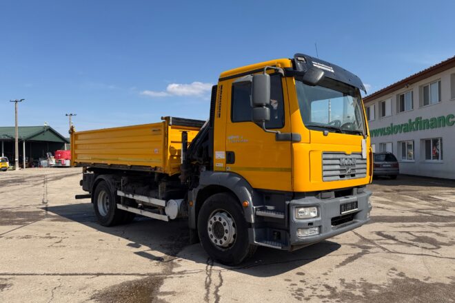 MAN TGM 4x2 threesided kipper 8m3 E4 VIN 746