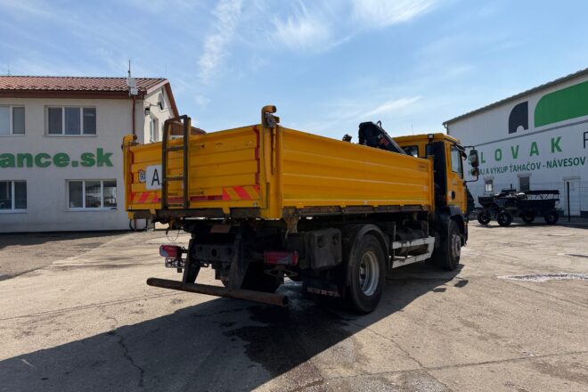 MAN TGM 4x2 threesided kipper 8m3 E4 VIN 746