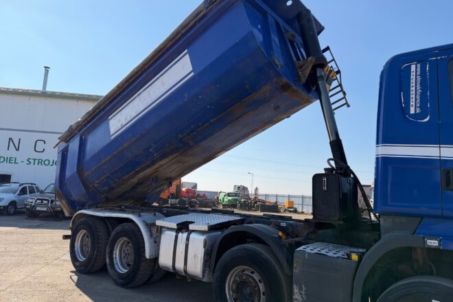 Použitý Scania onesided kipper V8 8×4, 20m3, E4, manual, na predaj — foto 4