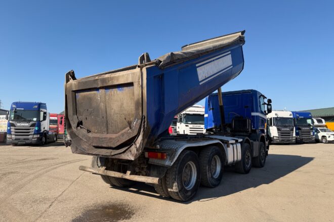 Použitý Scania onesided kipper V8 8×4, 20m3, E4, manual, na predaj — foto 5