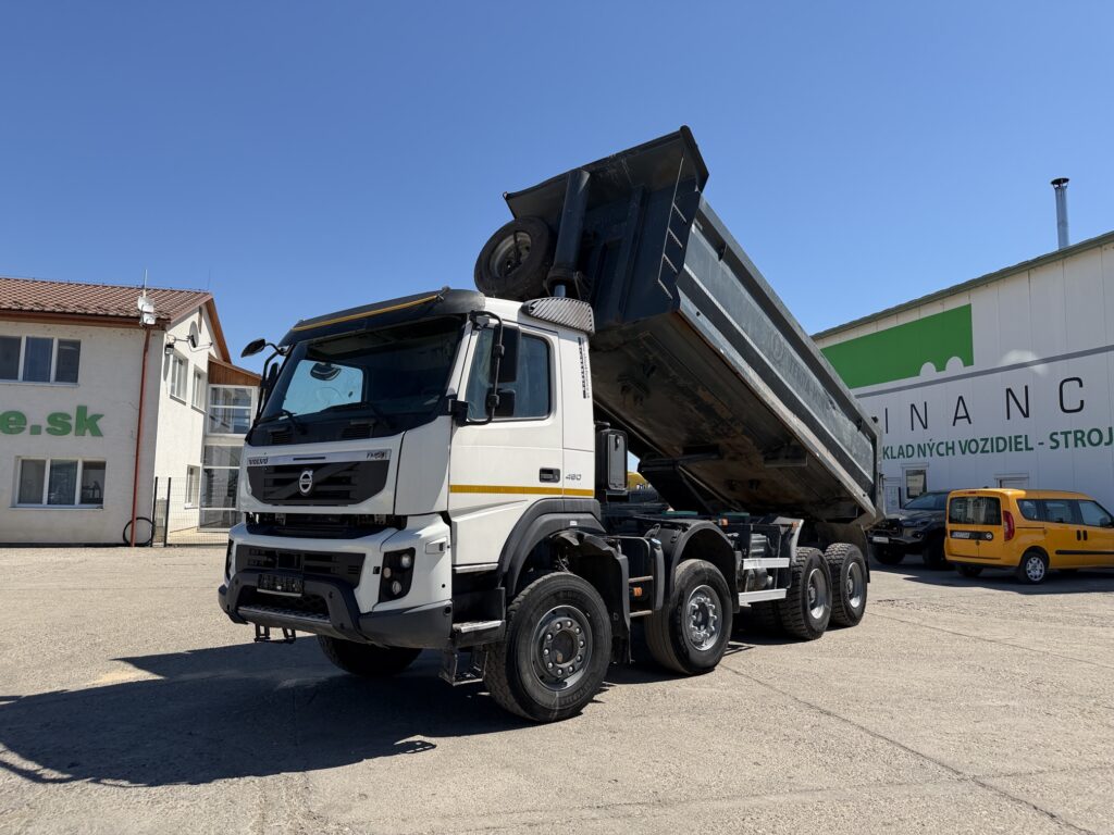 VOLVO FMX 460 jednostranný vyklápač 8x6 20 m3 E5 manual VIN 171