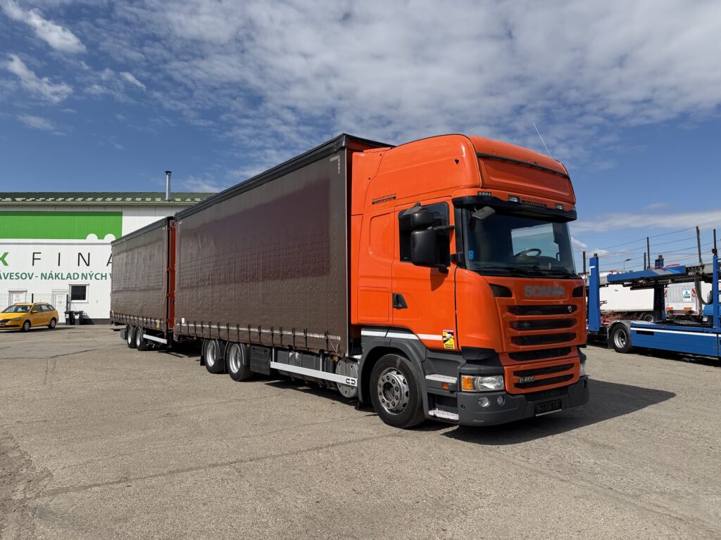 SCANIA R400 120m3 automat retarder opticruise VIN 060 + VAN HOOL VIN 956 - NEW TACHO