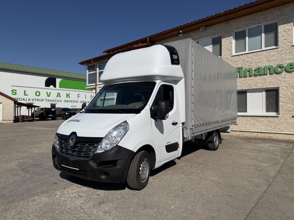 RENAULT MASTER DCi 170 valník s plachtou E5a manual VIN 399