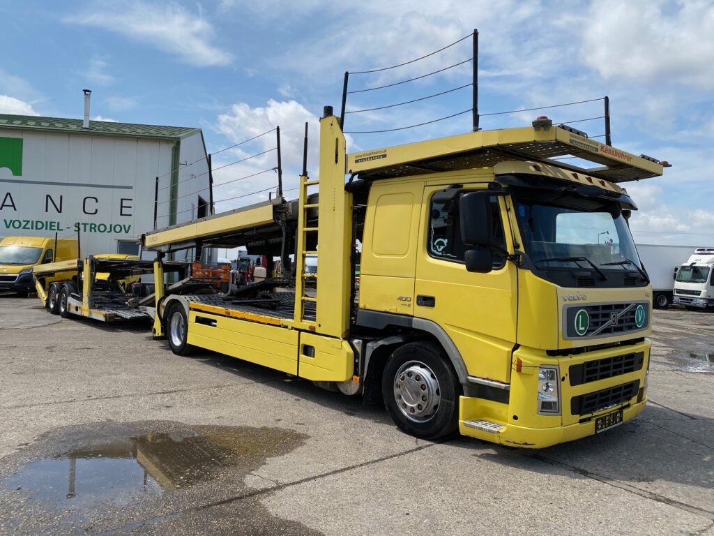 VOLVO FM13 400 automat VIN 209 + KASSBOHRER VIN 643 - autoprepravník