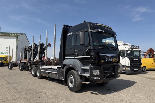 MAN TGS 26.480 lesovoz s HR 6x6 VIN 737 + SCHWARZMULLER VIN 312