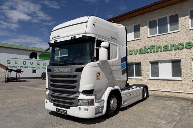 SCANIA R450 LOWDECK opticruise retarder automat E6 VIN 423