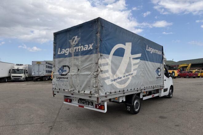 Použitý RENAULT MASTER valník s plachtou 3 seats manual VIN 872, na predaj — foto 3
