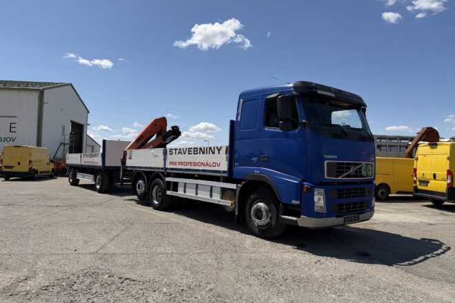 Použitý VOLVO FH400 6x2 E3 manual VIN 517 s HR + FLIEGL ZPS180 VIN 406 - 20 m3, na predaj — foto 3